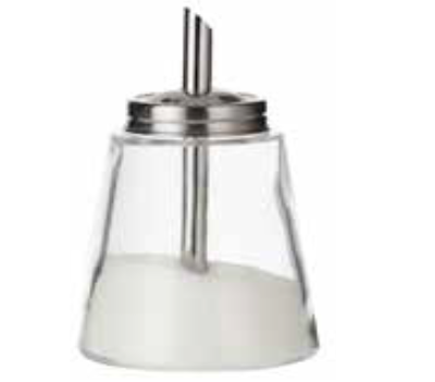 1 PC GLASS SUGAR JAR 280ml - S6794001