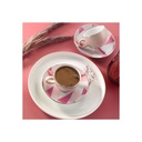 Kutahya Porselen Coffee Cup and saucer, set of 2