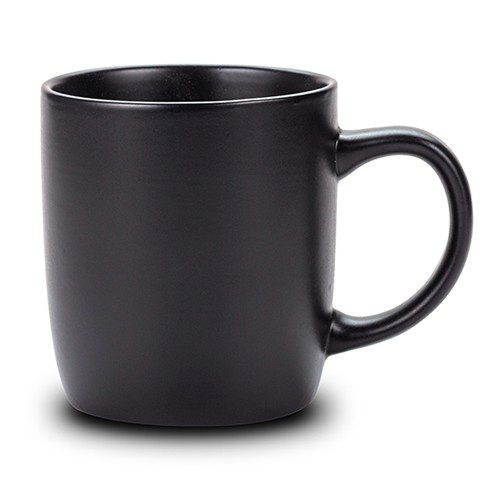Stoneware mug Soho black 380ml 