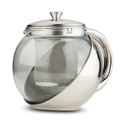 Glass teapot Acer with stainless steel 10-224-021