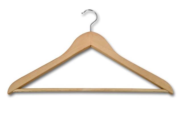Wooden Hanger Bar Shaped 