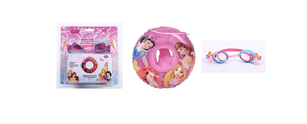 Swimming ring & goggles set  D702037-D PRINCESS