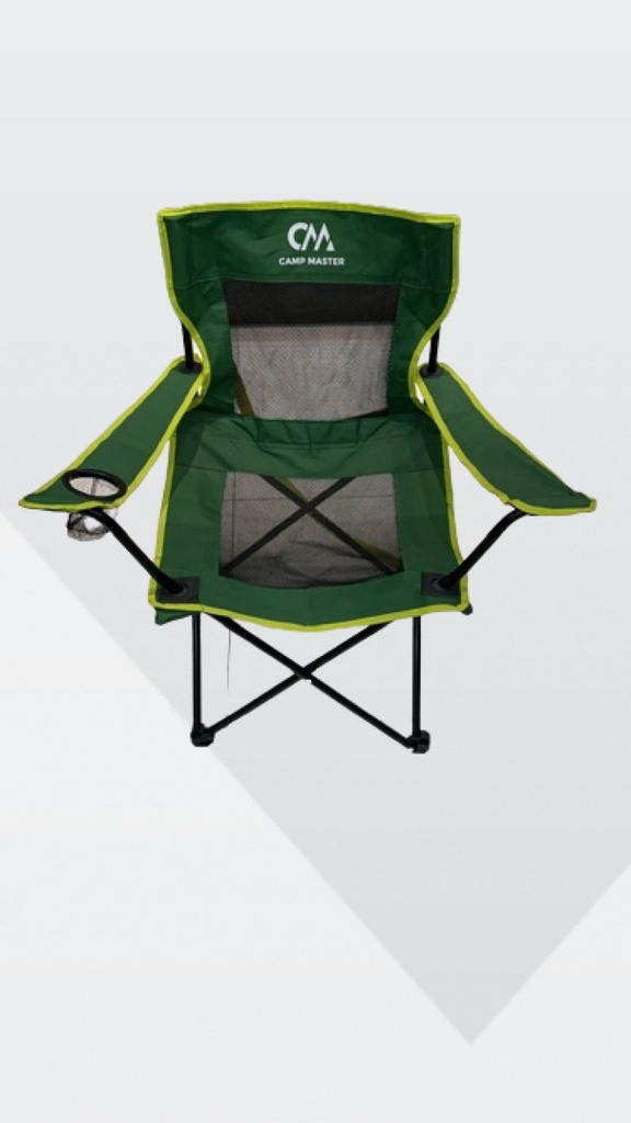 CAMP MASTER FOLDING CHAIR GREEN COLOR
