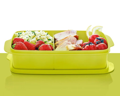 DIVIDED LUNCH BOX 1 LITRE
