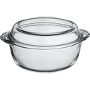 BORCAM ROUND CASSEROLE W/COVER GB.OB. (1x4)