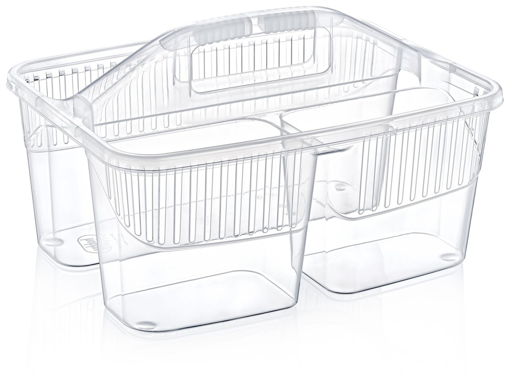 CLASSY CLEAR CLEANER BASKET