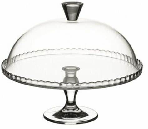 CAKE DOME SERVING PLATE FLX.BOX.(1x2)