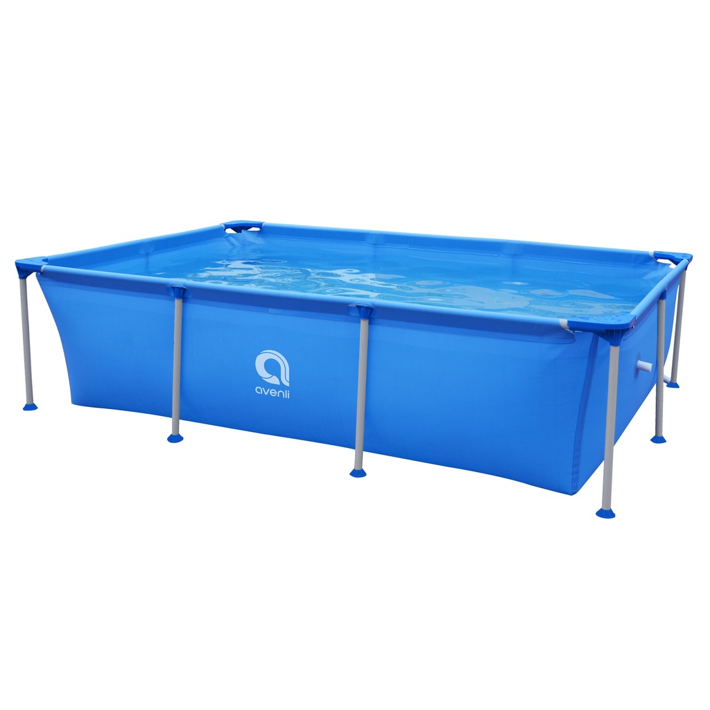 Frame Rectangular Pool Set(Blue)-258cmX179cmX66cm 17805EU