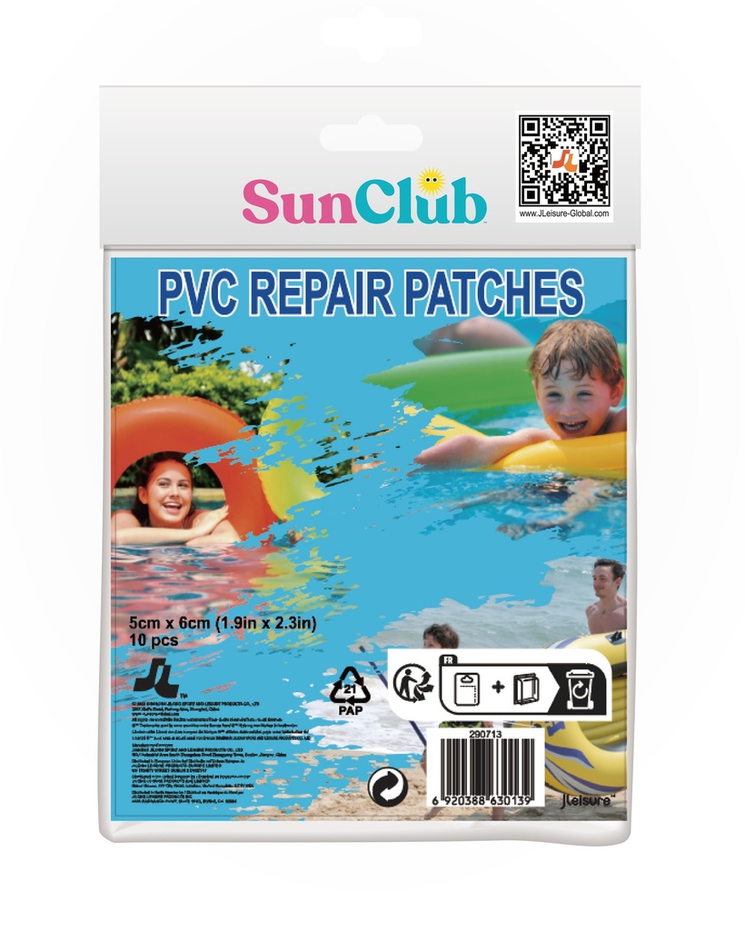 PVC Repair Patches 5cm*6cm*10pc - 290713