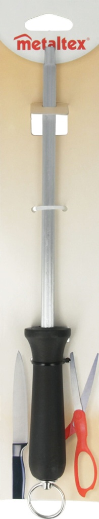 BUTCHER'S STEEL 31CM; CARBON STEEL