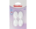 SET 4 "LILLIPUT" ADHESIVE HOOK