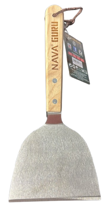Stainless steel grill spatula and scraper "BBQ Guru" 26cm