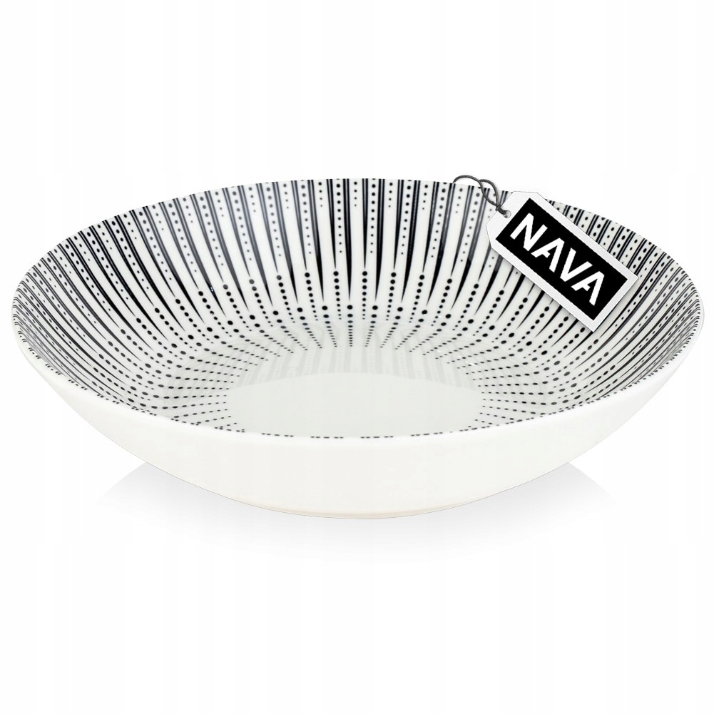 Porcelain plate for soup "Iris" 20cm