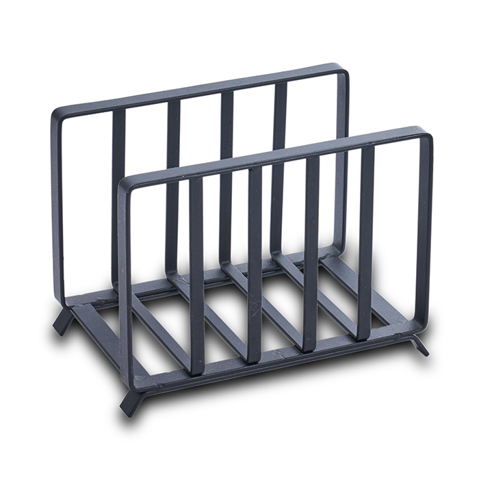 Wire rectangular napkin holder “Misty” 14cm