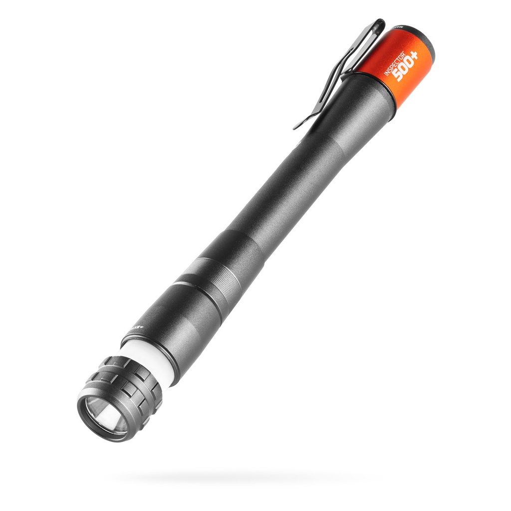 Nebo Inspector 500+ Pen Light, 500 Lumen Led Rechargeable Pocket Pen Flashlight