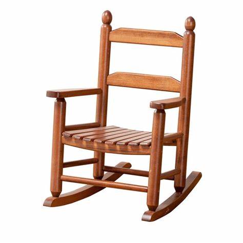 Child Rocking Chair, KN-14N Brown color