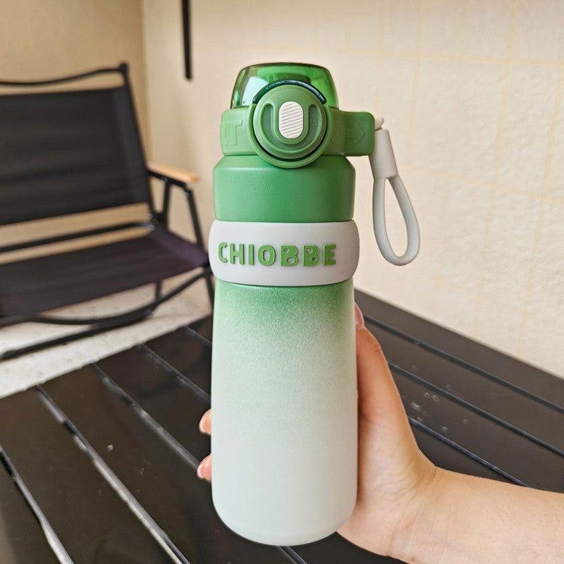 Coffee and Water Bottle Stainless Steel 700ML SSB-001-Green