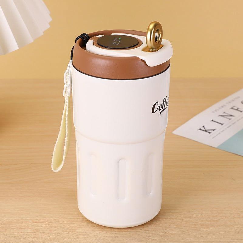 Coffee Bottle Stainless Steel 400ML SSB-005-Brown