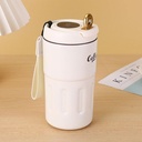 Coffee Bottle Stainless Steel 400ML SSB-005-Cream