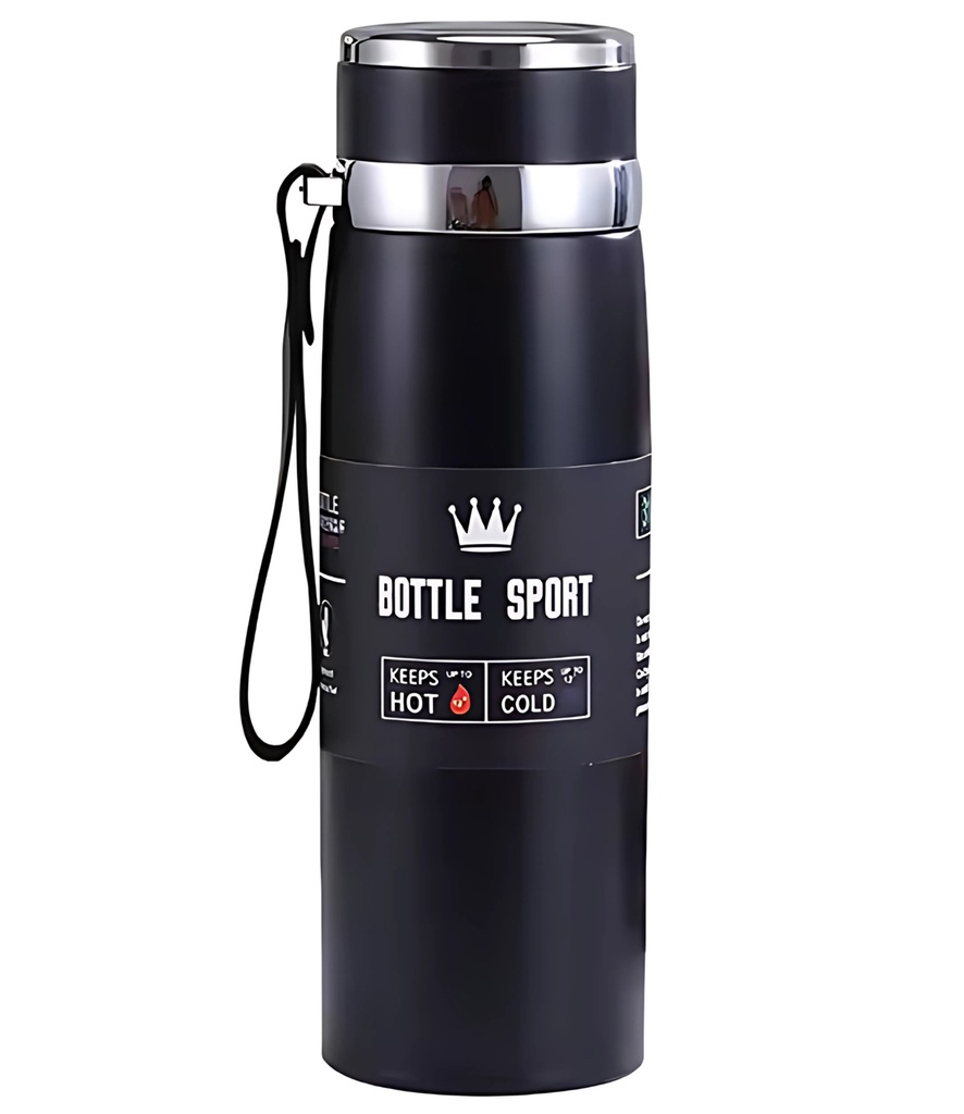 Water Bottle Stainless Steel 800ML SSB-027-Black