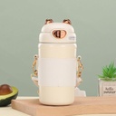 Kids Water Bottle Stainless Steel 400ML MIN-023-White