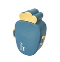 Lunch Box Plastic Mix Colors LBP-004-Gray