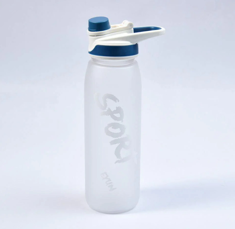 Water Bottle Plastic  850ML PSB-001-White