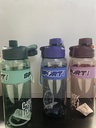 Water Bottle Plastic Assorted colors 800ML 1123-14 Water Bottle