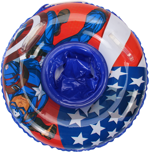 [1000073] Swimming seat ring 60cm - CAPTAIN AMERICA- Z802003-T