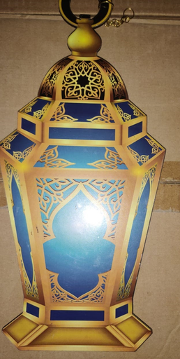 [1000241] A DECORATIVE SUBLIMATION LANTERN 2