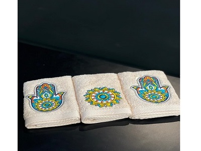 [1000247] 3- PIECE TOWEL SET 30*30CM 1