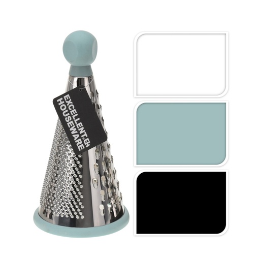 [1000355] GRATER STAINLESS STEEL WITH PP KNOB AND TPR RIM