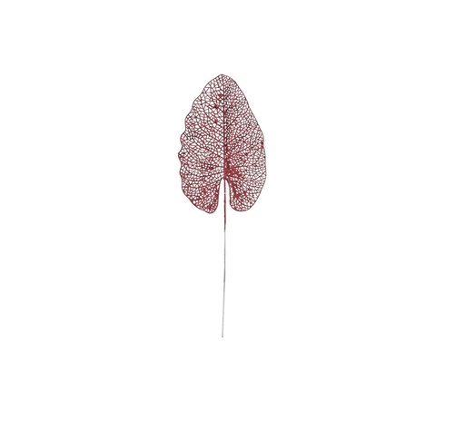 [1000535] Glitter Branch Banana Leaf, Plastic, 67cm