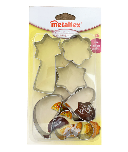 [1000579] Cookie cutters, set of 6