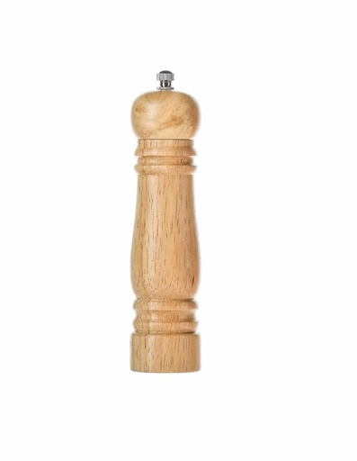 [1000660] Wooden peppermill, 17cm