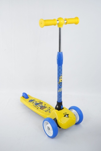 [1000798] Foldable Twist Scooter MINIONS XCA82009