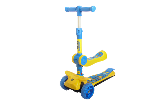[1000801] 2 IN 1 Foldable Twist Scooter XCA91062 MINIONS