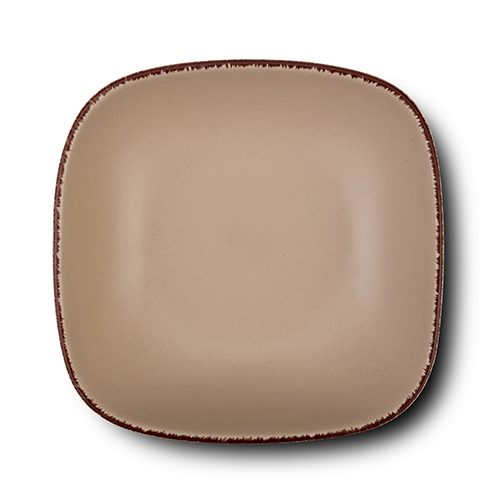 [1000970] Stoneware cereal bowl "Brown Sugar" 16.5cm