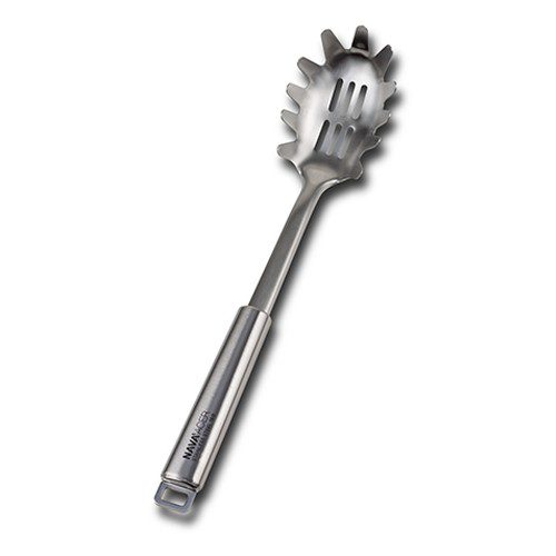 [1000983] Stainless steel spaghetti serving spoon "Acer" 32.5cm
