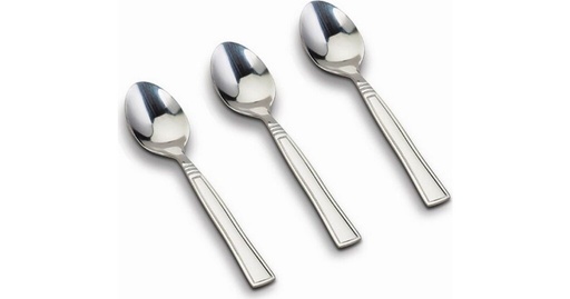[1000996] Stainless steel dinner spoon "Acer" set of 3pcs. - 10-127-050