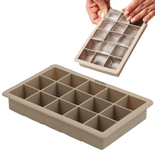 [1001018] Silicone ice cube tray "Misty" 19cm