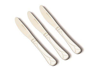 [1001033] Stainless steel dinner knife "Acer" set of 3pcs. - 10-127-022