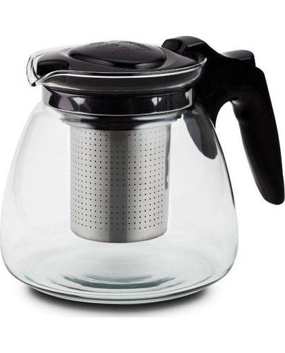 [1001050] Glass teapot with stainless steel infusor "Misty" 1100ml