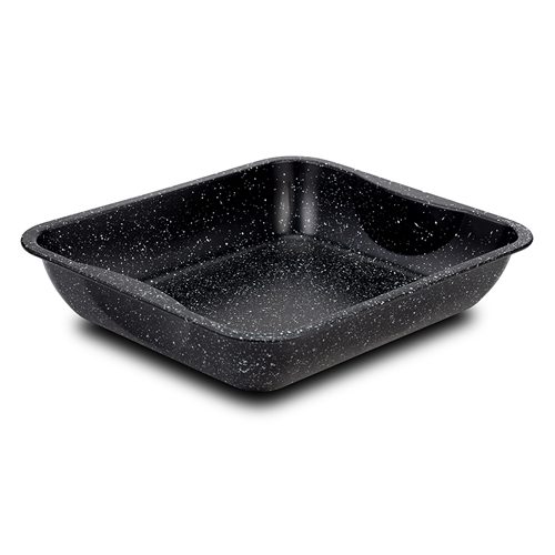 [1001080] Rectangular roaster "Nature" with nonstick stone coating 39.5cm
