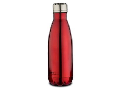 [1001106] Stainless steel vacuum travel bottle red "Acer" 500ml