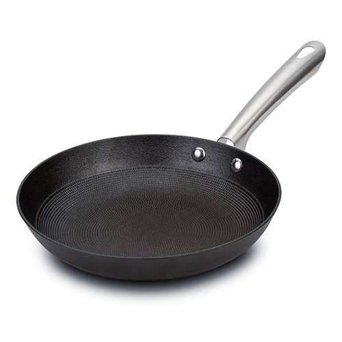 [1001153] Cast iron nonstick fry pan "Atlas" with stainless steel handle 28cm