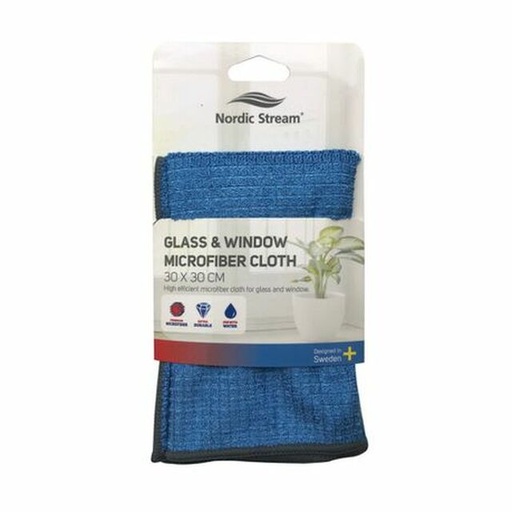 [1001201] Glass & Window microfiber cloth, 30X30cm