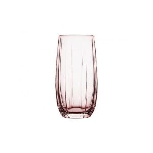 [1001334] Tumbler, long drink pink linka, 380cc, set of 3