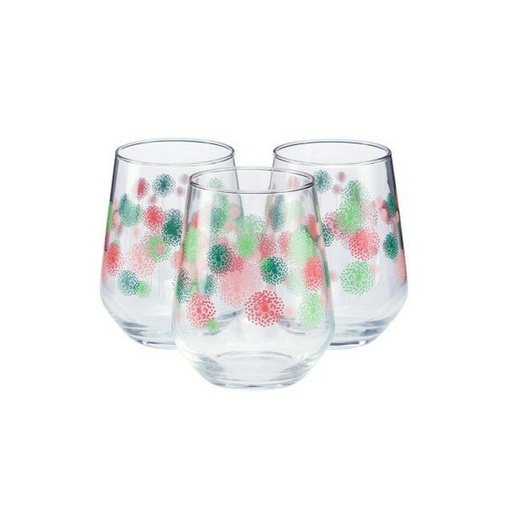 [1001340] Tumbler (Spring Flower) 425cc, set of 3