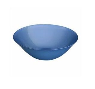 [1001363] Bowl, tempered (blue) 14CM